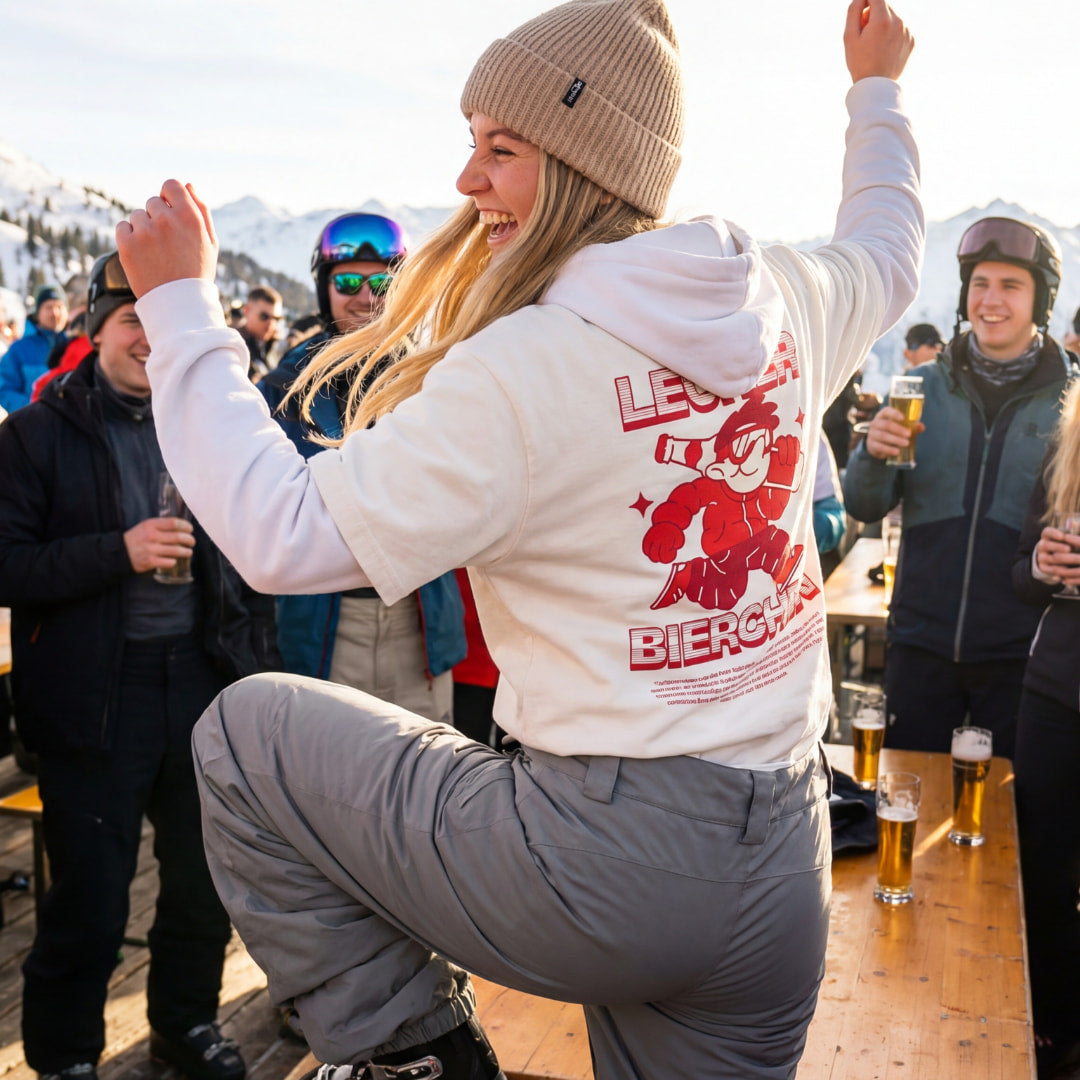 Lecker Bierchen Rot - Oversized Shirt