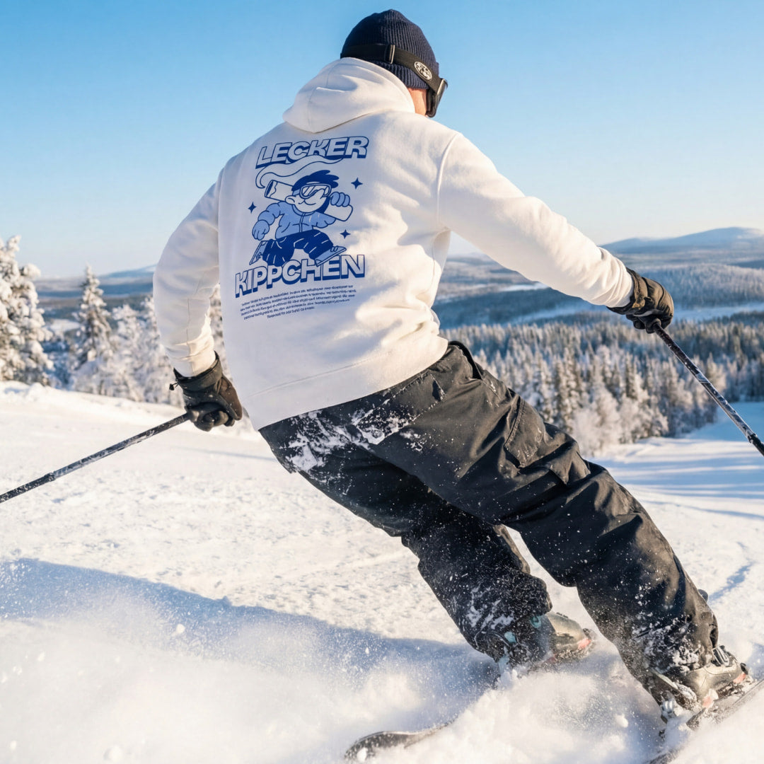 Lecker Kippchen Blau - Oversized Hoodie