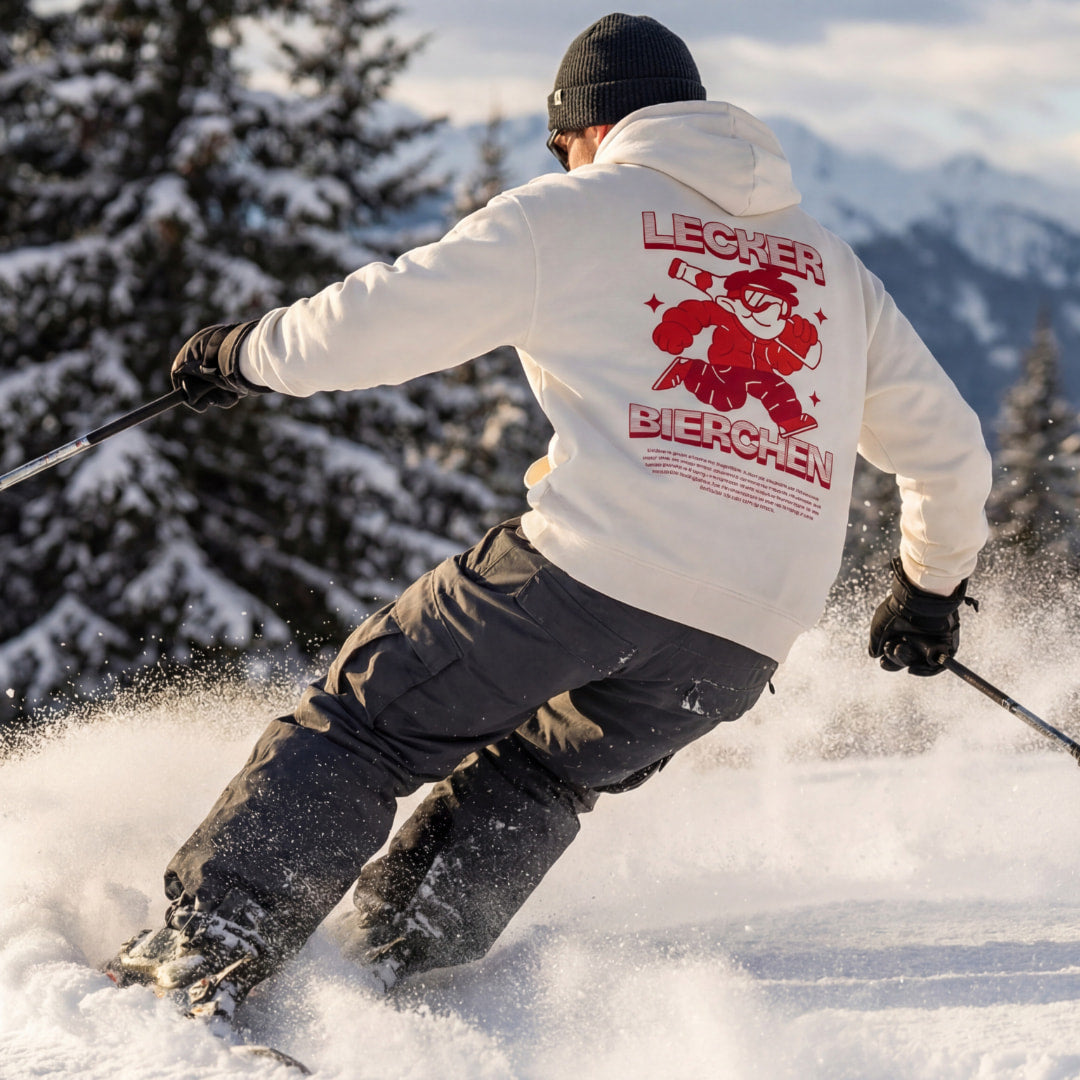 Lecker Bierchen Rot - Oversized Hoodie