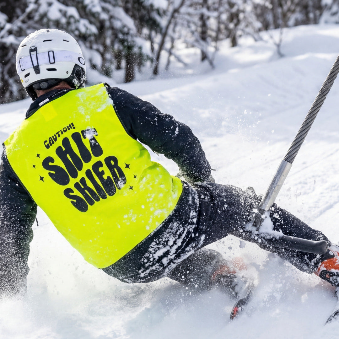 Shit Skier - Warnweste