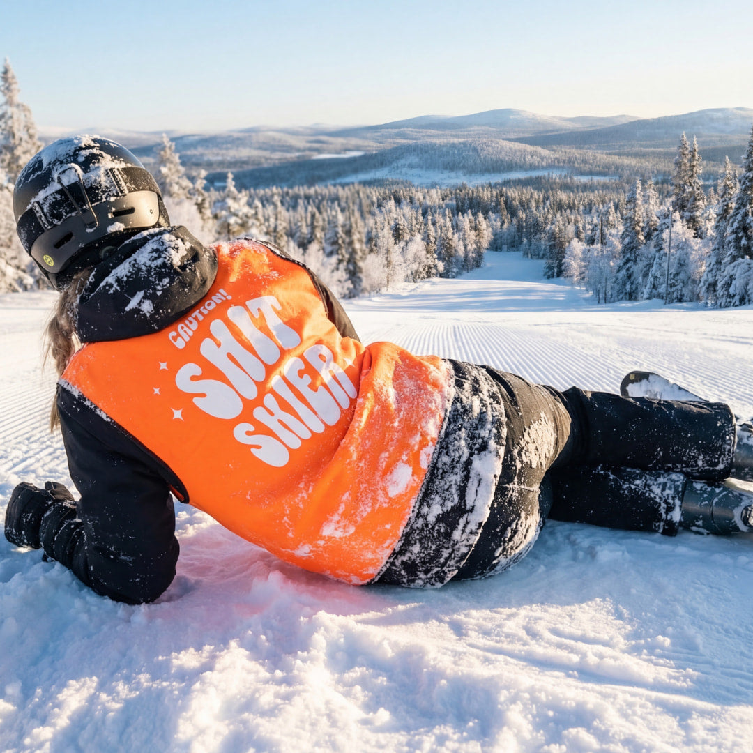 Shit Skier - Warnweste
